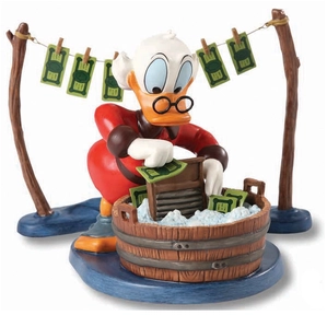 WDCC Disney Classics_Uncle Scrooge Laundry Day