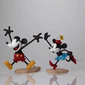 Walt Disney Archives_Mickey and Minnie Color Maquettes