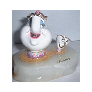 WDCC Disney Classics_Ron Lee Beauty And The Beast Mrs Potts & Chip (ltd 1500)