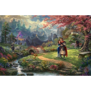 Thomas Kinkade Disney_Mulan - Blossoms Of Love