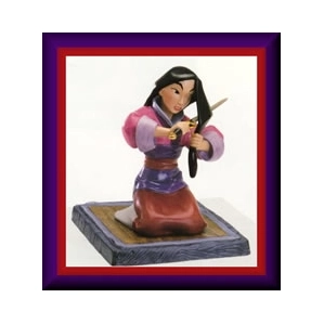 WDCC Disney Classics_Mulan Honorable Decision (regular Version)�