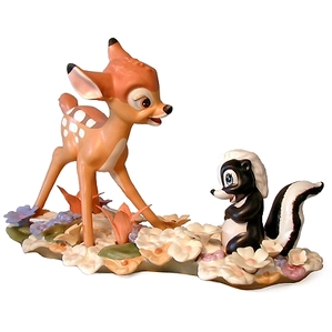 WDCC Disney Classics_Bambi & Flower He Can Call Me A Flower